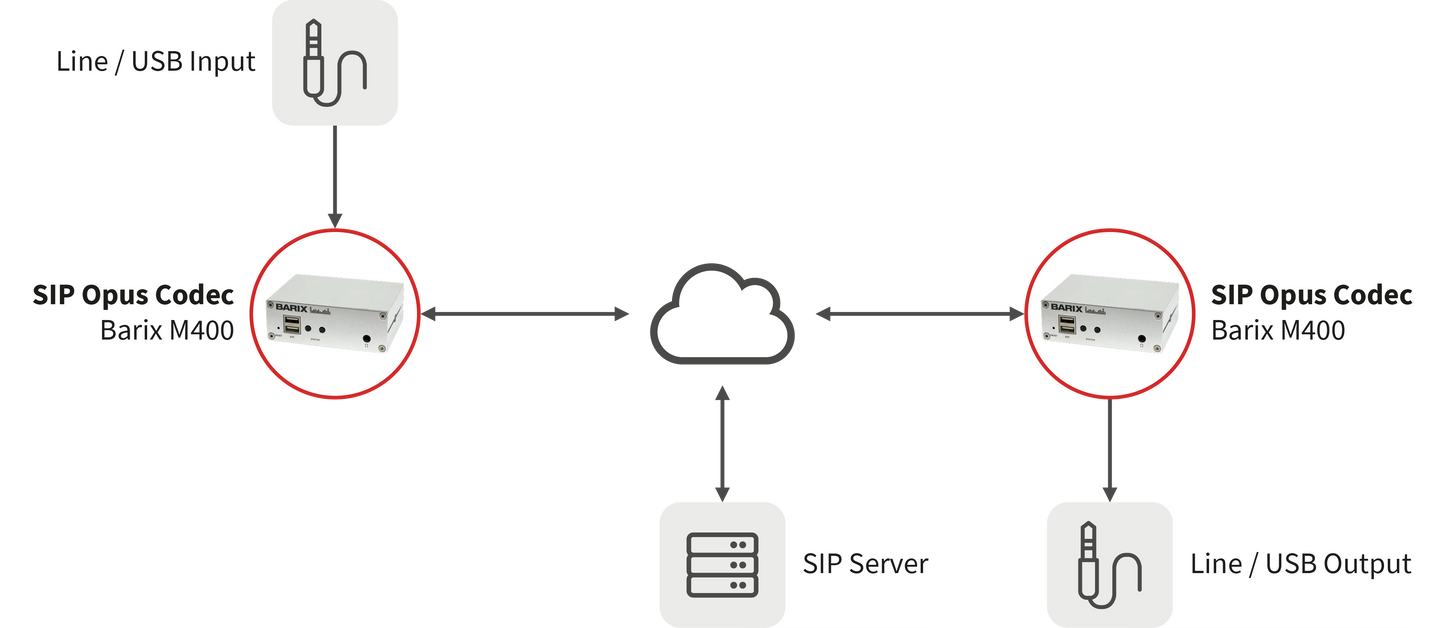 SIP Opus Codec M400 (US Package)